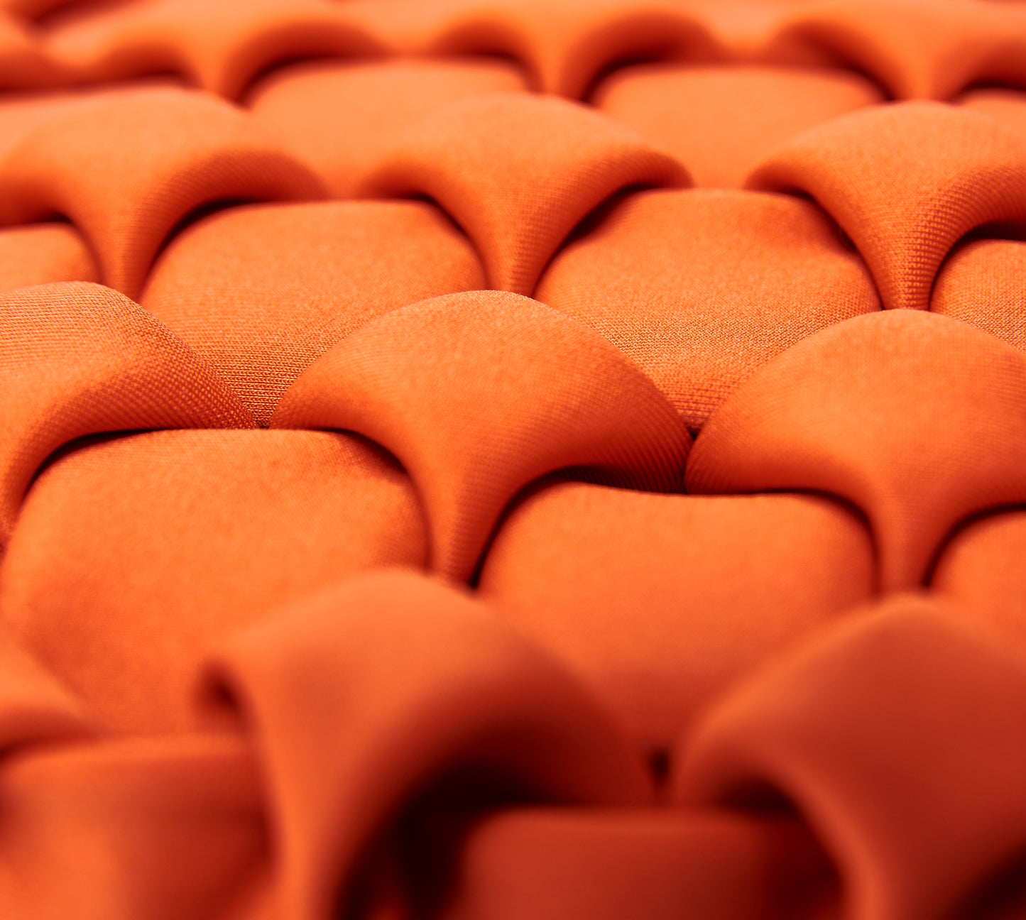 Le Coussin Rectangulaire Néosmock - Orange Brûlé