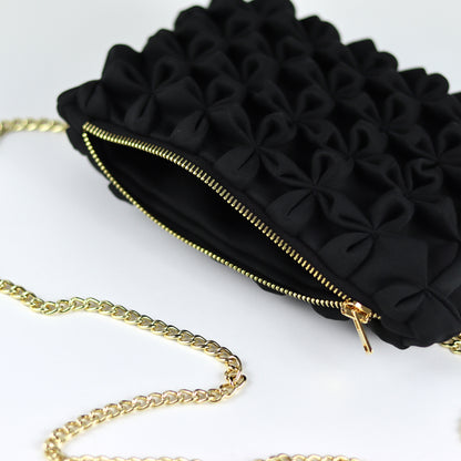 La Pochette Néosmock Inversée - Noir - Flo Home Delight