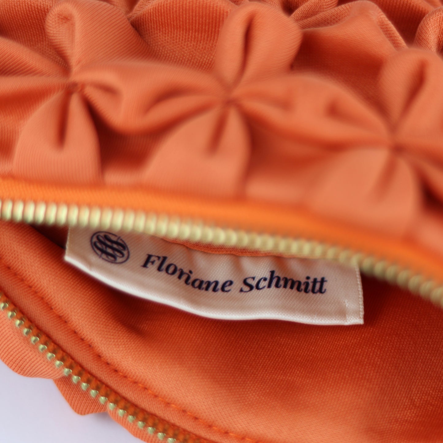 La Pochette Néosmock Inversée - Orange Brûlé - Flo Home Delight