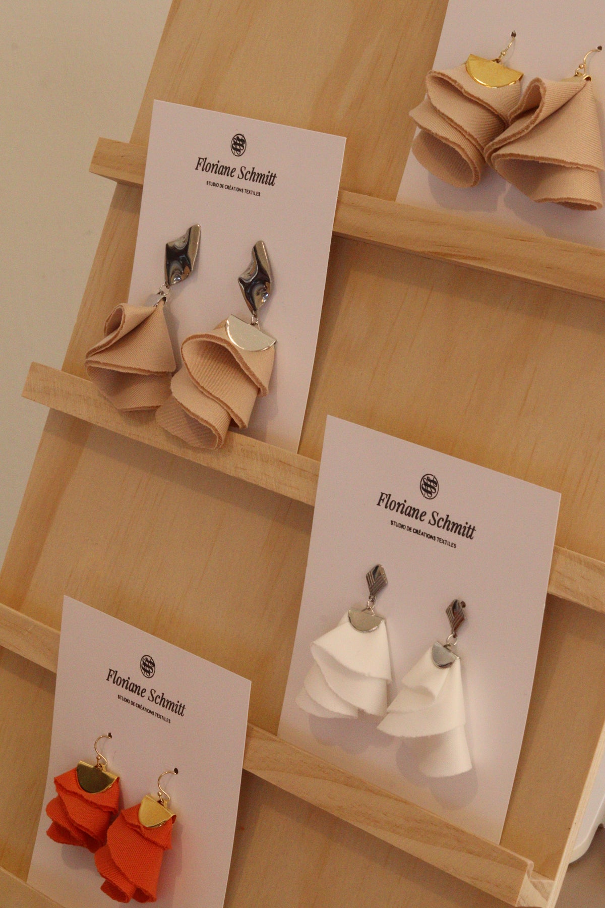 Boucles d’oreilles - Volants - Flo Home Delight
