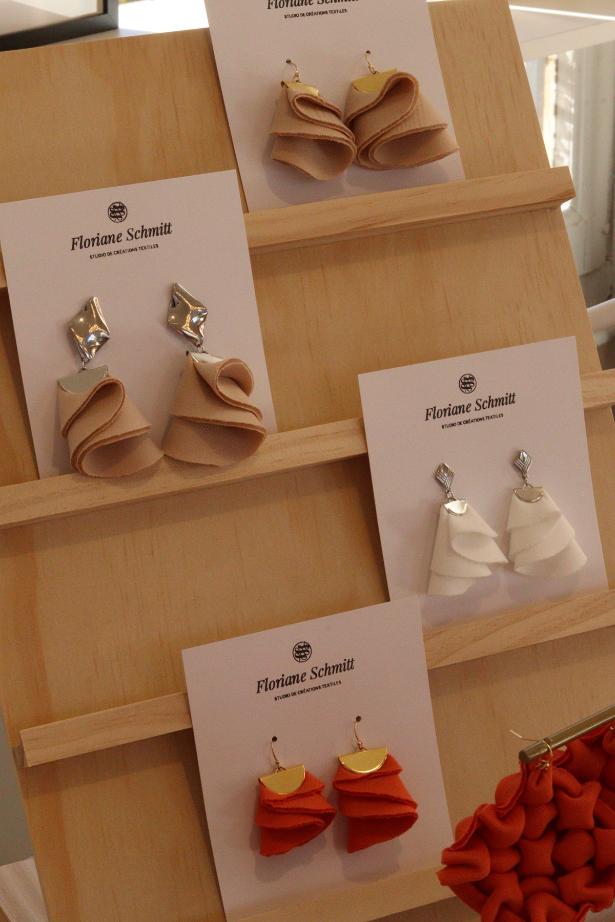 Boucles d’oreilles - Volants - Flo Home Delight