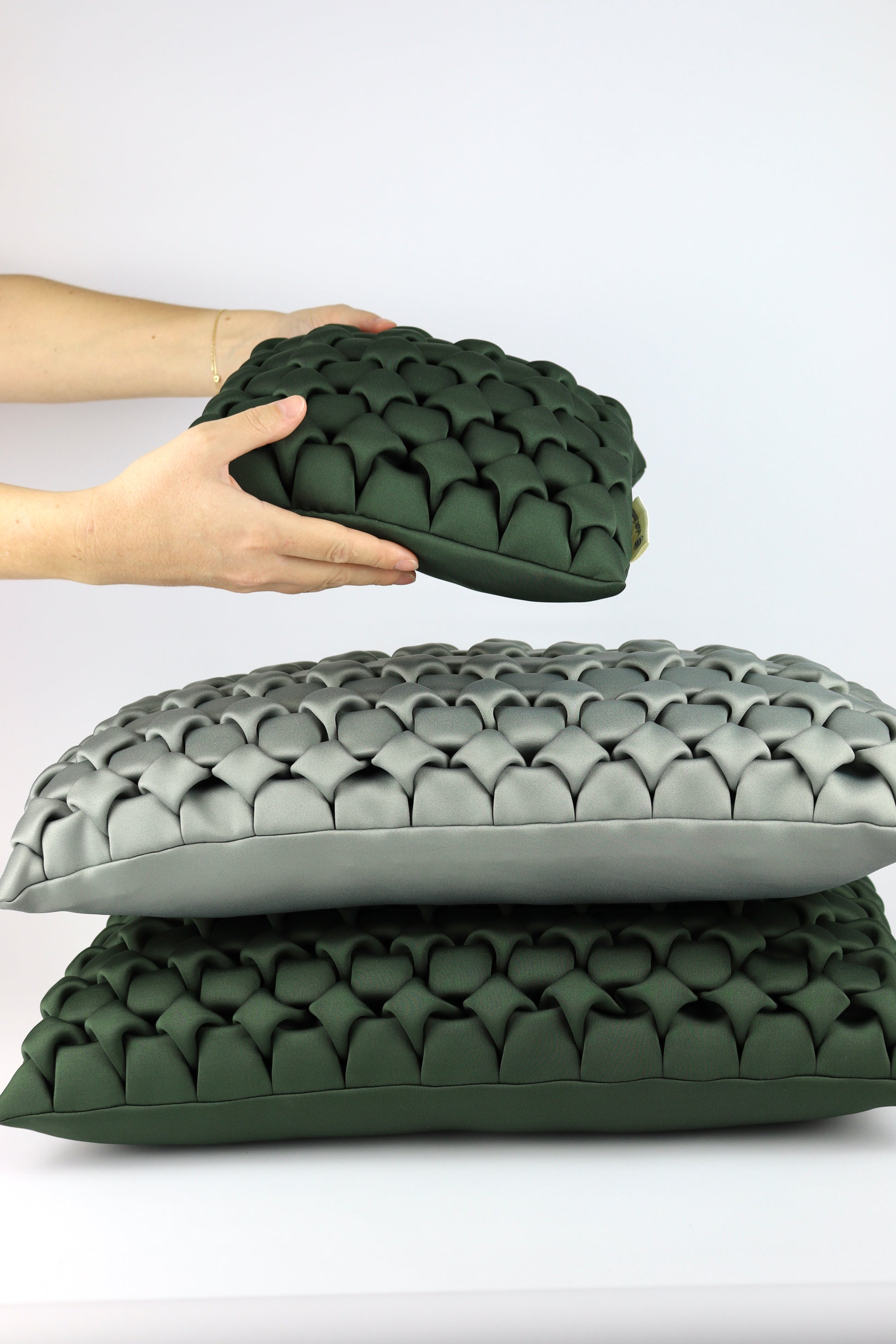 4x Coussin vert olive D.90 cm en tissu | Leroy Merlin 4x Coussin vert olive D.90 cm en tissu | Leroy Merlin