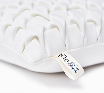 Le Coussin Carré Néosmock - Blanc