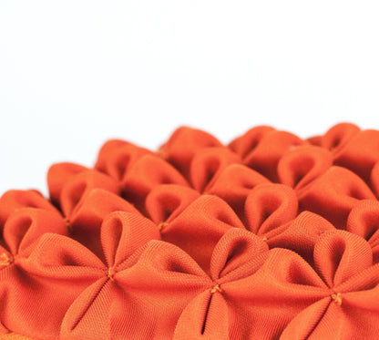 La Pochette Néosmock Inversée - Orange Brûlé
